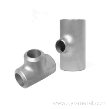 Precision Titanium Tee for Seamless Pipe Connections